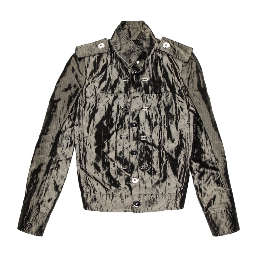 NWT Vintage Balenciaga Jacket - Silver/Grey - size 36​
